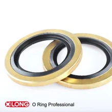 Vedações NBR Autocentradas com Zinco Amarelo