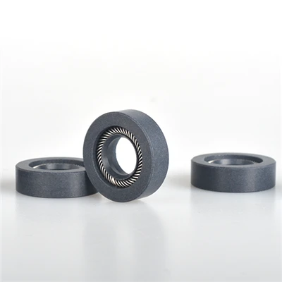 Vedação labial PTFE preenchida com carbono